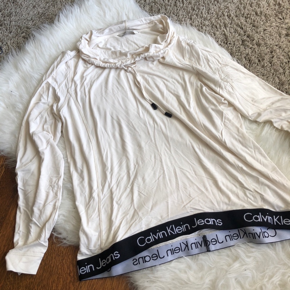 Calvin Klein cowl neck pullover